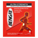 Topical Pain Relief Bengay® Ultra Strength 5% Strength Menthol Patch 4 per Box - BeHope