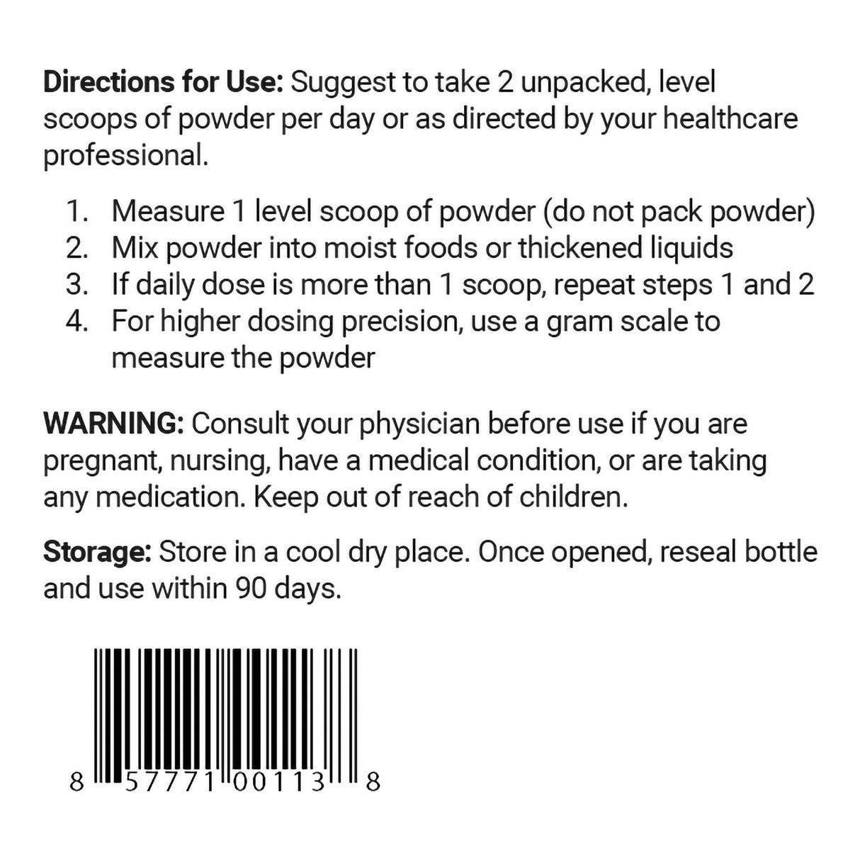 Pediatric Oral Supplement NanoVM 1 - 3 Years Unflavored 275 Gram Jar Powder Vitamins / Minerals Food Allergies