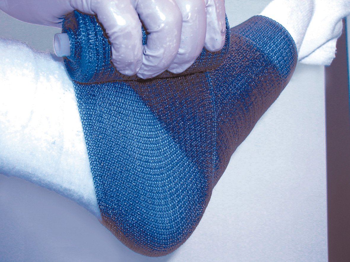 Cast Tape Delta-Lite® Plus 3 Inch X 12 Foot Fiberglass / Resin Light Blue - BeHope