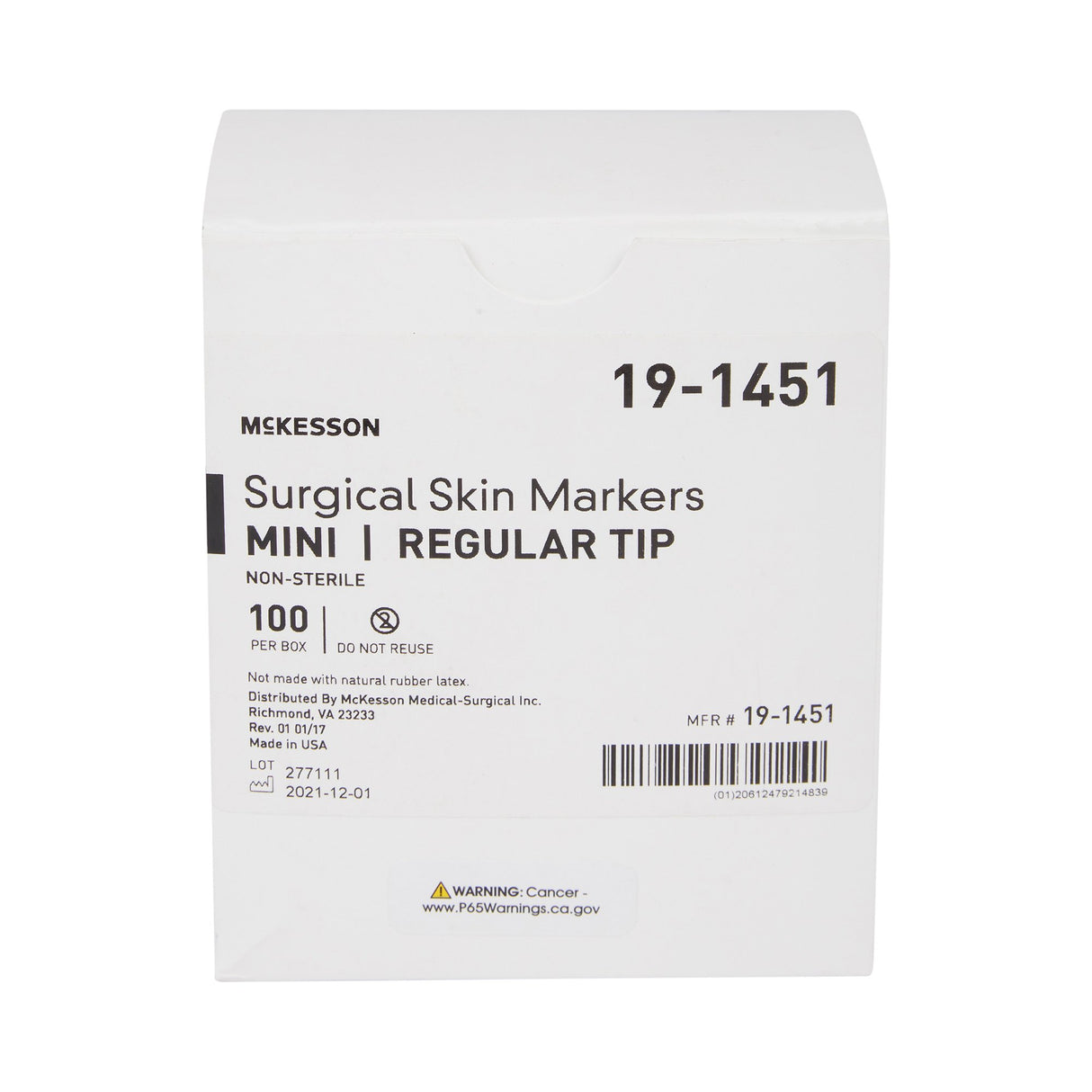 Skin Marker McKesson Prep-Resistant Gentian Violet Ink NonSterile Mini Regular Tip - BeHope