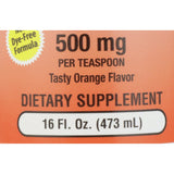 Vitamin C Supplement Geri-Care® Ascorbic Acid 500 mg Strength Liquid 16 oz. Orange Flavor - BeHope