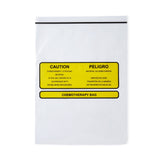 Hazardous Drug Bag Chemotherapy Bag Clear 9 X 12 Inch - BeHope