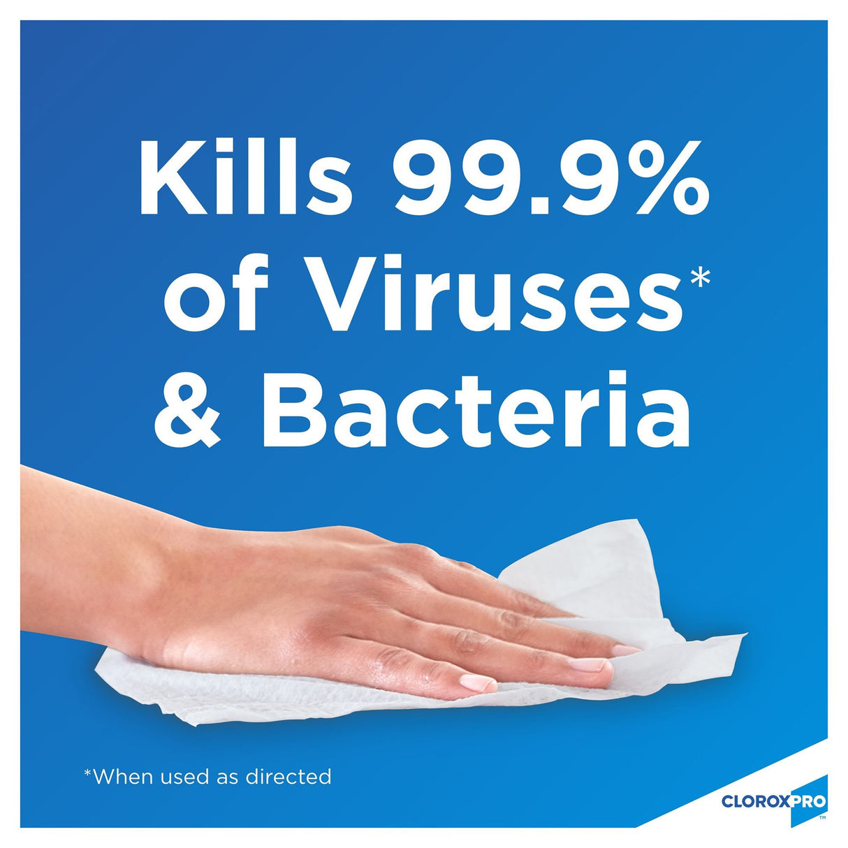 Surface Disinfectant CloroxPro™ Clorox® Premoistened Manual Pull Wipe 75 Count Canister Fresh Scent NonSterile - BeHope