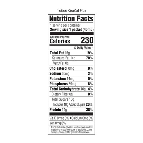 Oral Supplement ProSource® XtraCal Neutral Flavor Liquid 1 oz. Individual Packet - BeHope