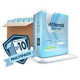 Disposable Underpad Attends® Discreet 23 X 36 Inch Polymer Light Absorbency - BeHope