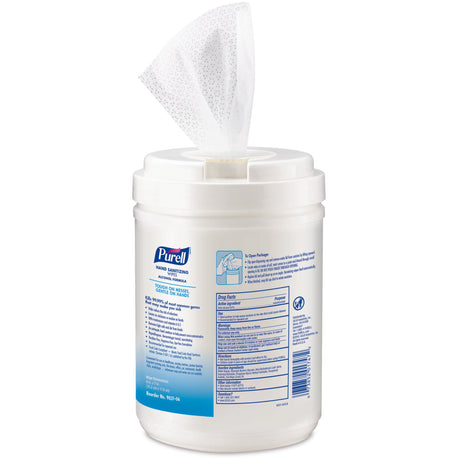 Hand Sanitizing Wipe Purell® 175 Count Ethyl Alcohol Wipe Canister - BeHope