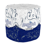 Toilet Tissue Angel Soft Ultra Professional Series® White 2-Ply Standard Size Cored Roll 400 Sheets 4 X 4 Inch - BeHope