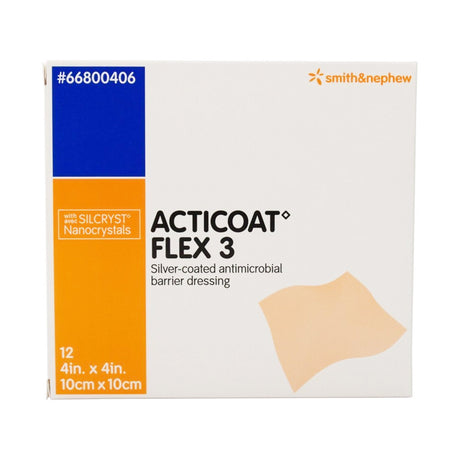 Silver Barrier Dressing Acticoat Flex 3 Antimicrobial Sterile - BeHope
