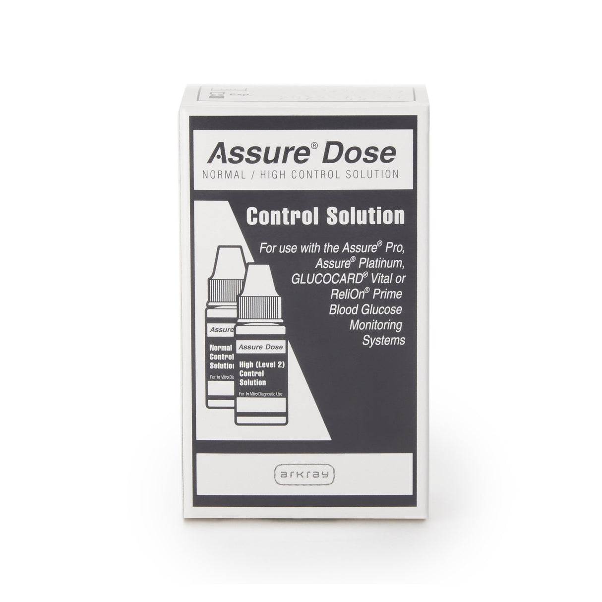 Blood Glucose Control Solution Assure® Dose 2 X 2.5 mL Level 1 & 2 - BeHope