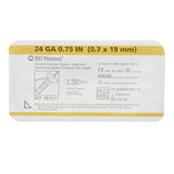 Closed IV Catheter Nexiva™ Vialon Biomaterial Winged Hub Blood Control - BeHope