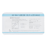Closed IV Catheter Nexiva™ 22 Gauge 1 Inch Vialon Biomaterial Winged Hub Blood Control - BeHope