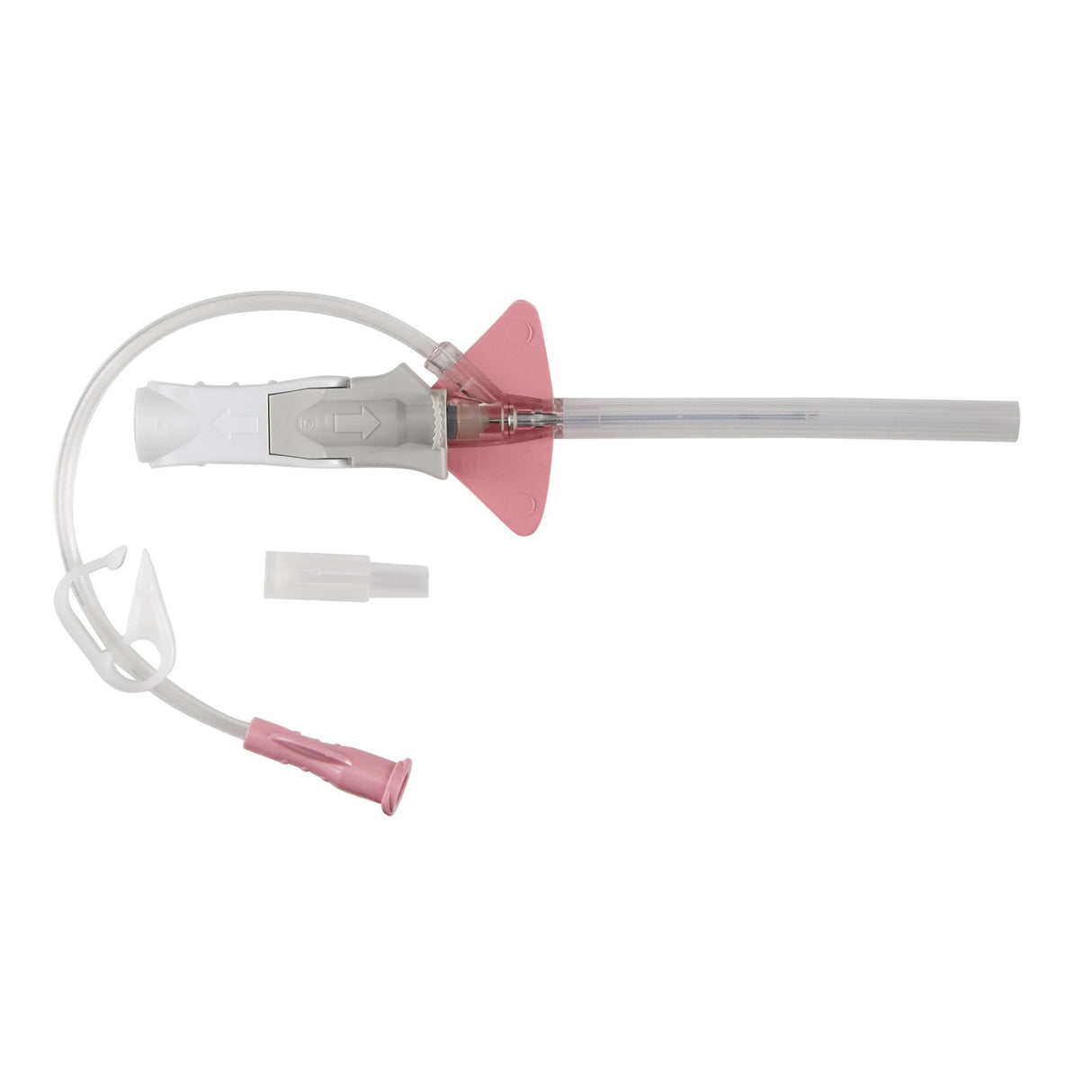 Closed IV Catheter Nexiva™ 20 Gauge 1 Inch Vialon Biomaterial Winged Hub Blood Control - BeHope