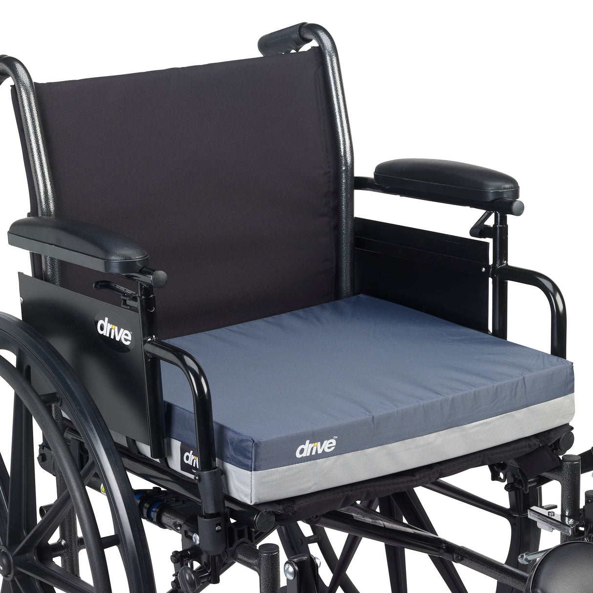 Seat Cushion Gel "E" 18 W X 16 L X 3 D Inch Foam / Gel - BeHope