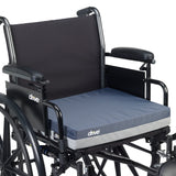 Seat Cushion Gel "E" 18 W X 16 L X 3 D Inch Foam / Gel - BeHope