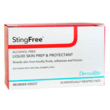 Skin Barrier Wipe StingFree™ Alcohol-Free Liquid Skin Prep & Shield Hexamethyldisiloxane / Decamethylcyclopentasiloxane Individual Packet NonSterile - BeHope