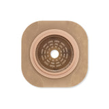 Ostomy Barrier New Image™ Flat CeraPlus™ Precut, Extended Wear Adhesive Tape Borders 1-3/4 Inch Flange Green Code 1-1/8 Inch Opening - BeHope