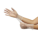 Exam Glove Mckesson Nonsterile Vinyl Powder-Free Beaded Cuff - BeHope