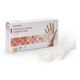 Exam Glove Mckesson Nonsterile Vinyl Powder-Free Beaded Cuff - BeHope