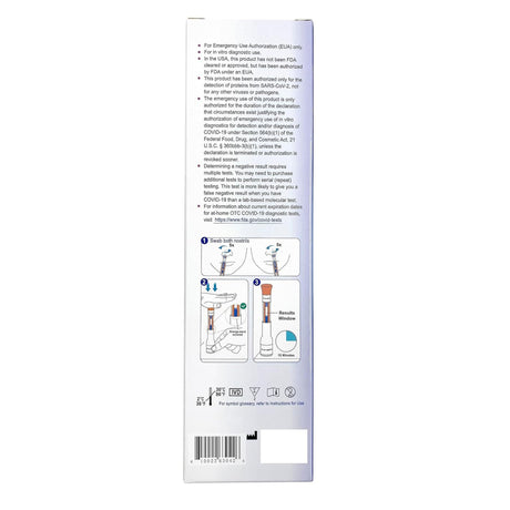 Respiratory Test Kit FaStep® COVID-19 Antigen Pen Test 1 Test per Kit (144 Kits per Case) - BeHope
