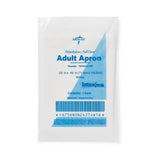 General Purpose Apron Pullover Style White Disposable