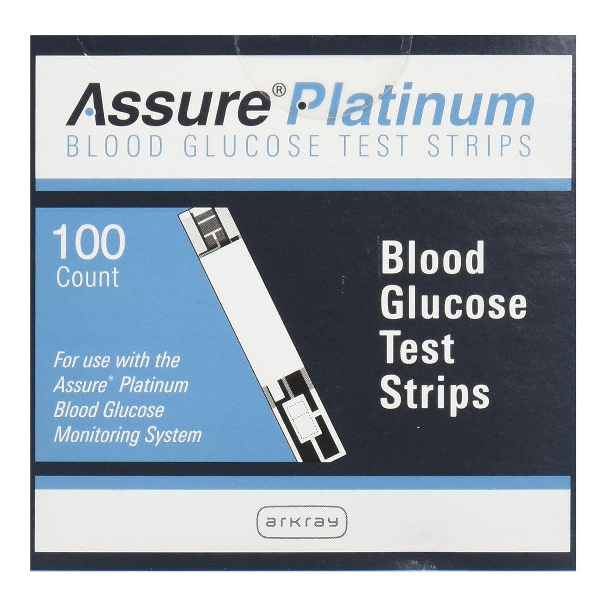 Blood Glucose Test Strips Assure® Platinum Auto-Coding Accurate - BeHope
