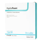 Foam Dressing HydraFoamâ„¢ 4 X 4-1/4 Inch Without Border Waterproof Backing Nonadhesive Rectangle Sterile - BeHope