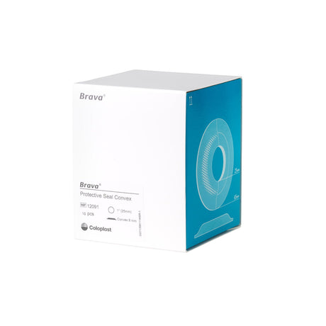 Ostomy Seal Brava® Convex, Starter Hole 1 Inch (25mm) - BeHope