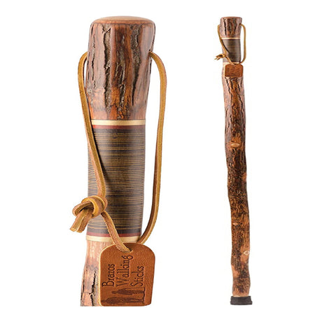 Walking Stick Brazos Free Form Wood 58 Inch Height Safari - BeHope