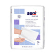 Wash Mitt Seni Care 6 X 9 Inch White Disposable - BeHope