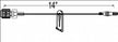 IV Extension Set ICU Small Bore 12 Inch Tubing - BeHope