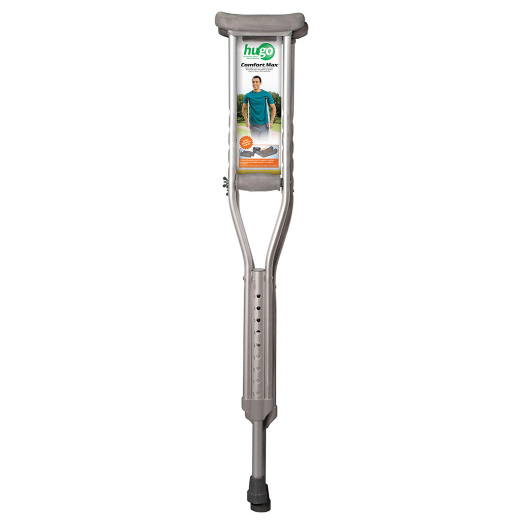 Hugo Comfort Max Lightweight Aluminum Crutches -BeHope