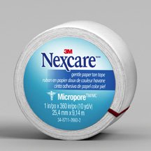 Medical Tape Nexcare™ Micropore™ White 1 Inch X 10 Yard Paper NonSterile - BeHope