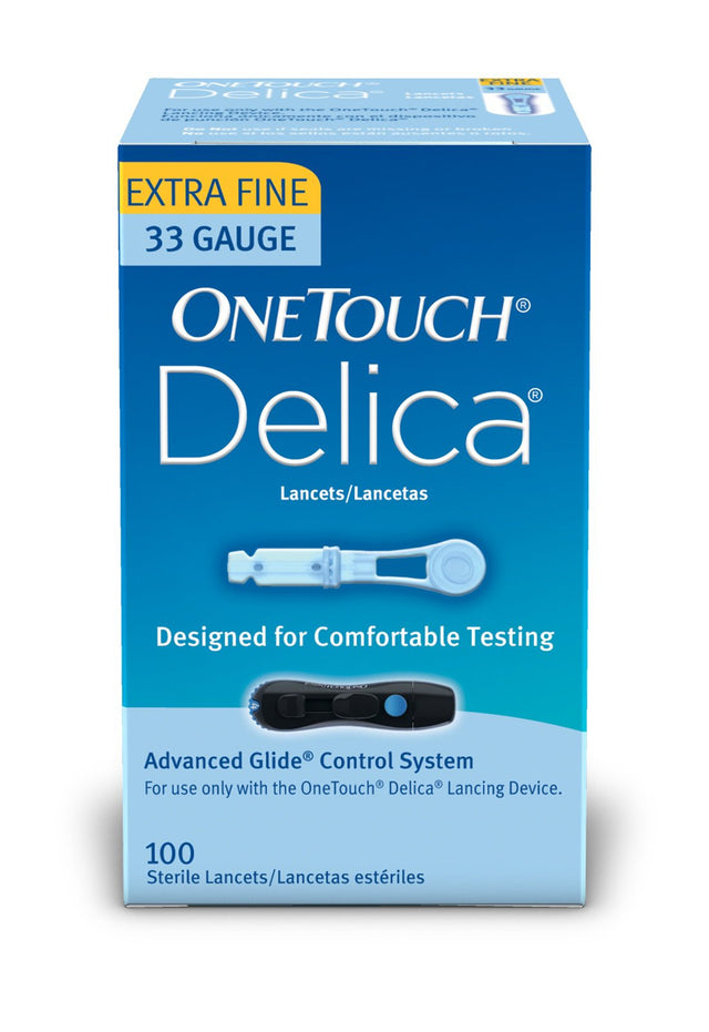 Onetouch® Delica Lancing System Lancets for Comfortable Testing - BeHope