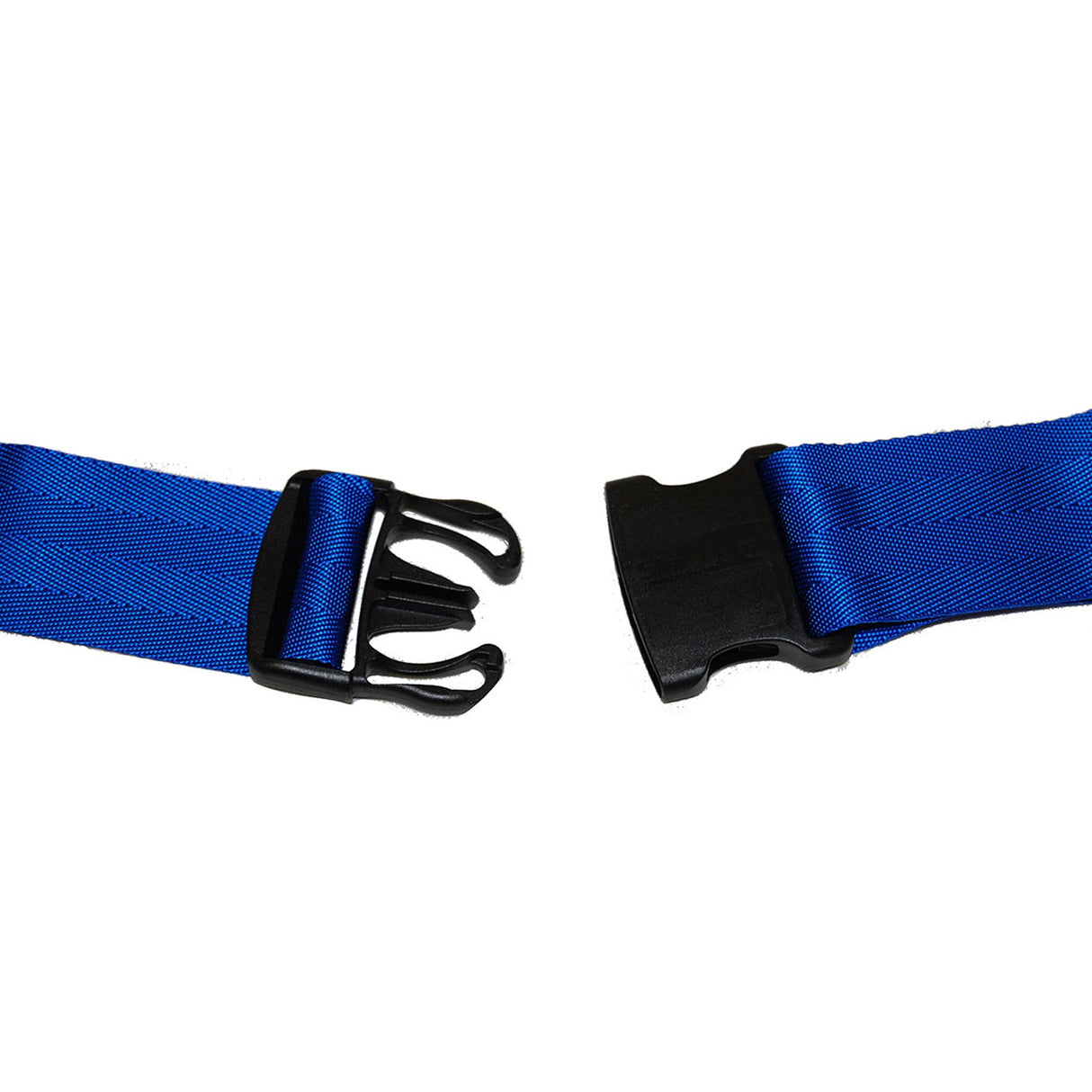 Gait Belt SkiL-Care™ PathoShield 60 Inch Length Blue Plastic Coated Webbing - BeHope