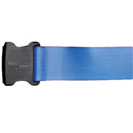 Gait Belt SkiL-Care™ PathoShield 60 Inch Length Blue Plastic Coated Webbing - BeHope