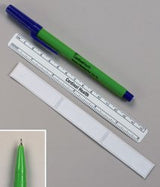 Skin Marker with Ruler and Labels Convertors® Gentian Violet Ink Sterile Full Size Fine Tip - BeHope