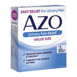 Urinary Pain Relief AZO® 95 mg Strength Phenazopyridine HCL Tablet 30 per Bottle - BeHope