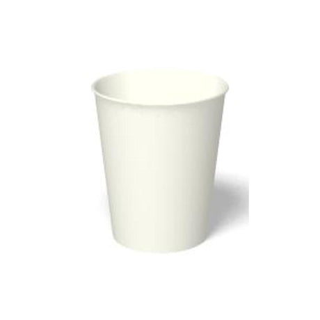 8 oz. Paper Drinking Cup White Disposable - BeHope
