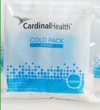 Instant Cold Pack Cardinal Health™ Non-Sweat General Purpose Medium 6 X 6-1/2 Inch Plastic / Ammonium Nitrate / Water Disposable - BeHope