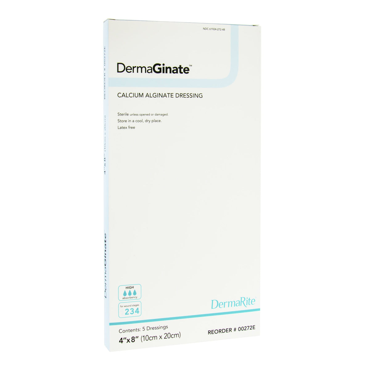 Alginate Dressing Dermaginate® 4 X 8 Inch Rectangle – BeHope