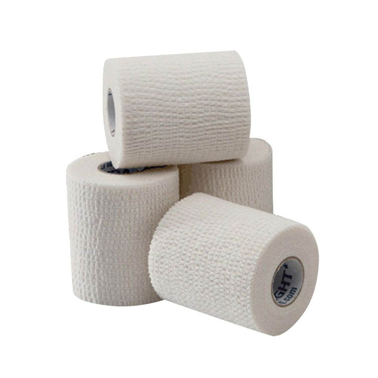 Athletic Tape Sher-Light™ White 2 Inch X 5 Yard Polyester / Cotton / Spandex NonSterile - BeHope