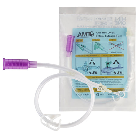 Straight Connector With Bolus Adapter Mini One® for Enteral Feeding - BeHope