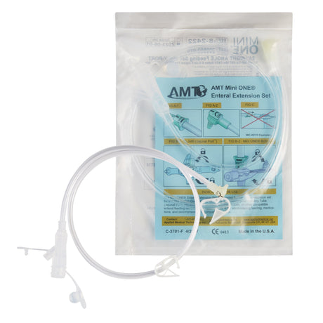 Mini One® Right Angle Connector Y-port Adapter for Optimal Enteral Feeding - BeHope