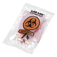 Specimen Transport Bag with Document Pouch Lab-Loc® 8 X 10 Inch Zip Closure Biohazard Symbol / Storage Instructions NonSterile - BeHope