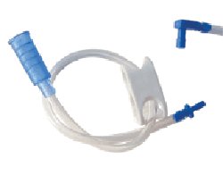 Bolus Enteral Feeding Extension Tube Set AMT 18 Fr., Straight Port - BeHope