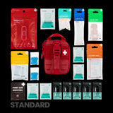 First Aid Kit My Medic™ Sidekick Red Soft Bag - BeHope