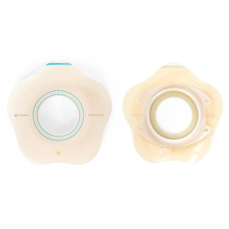Ostomy Barrier SenSura® Mio Convex Flip Precut, Extended Wear Elastic Adhesive 70 mm Flange Yellow Code System 2 Inch Opening - BeHope