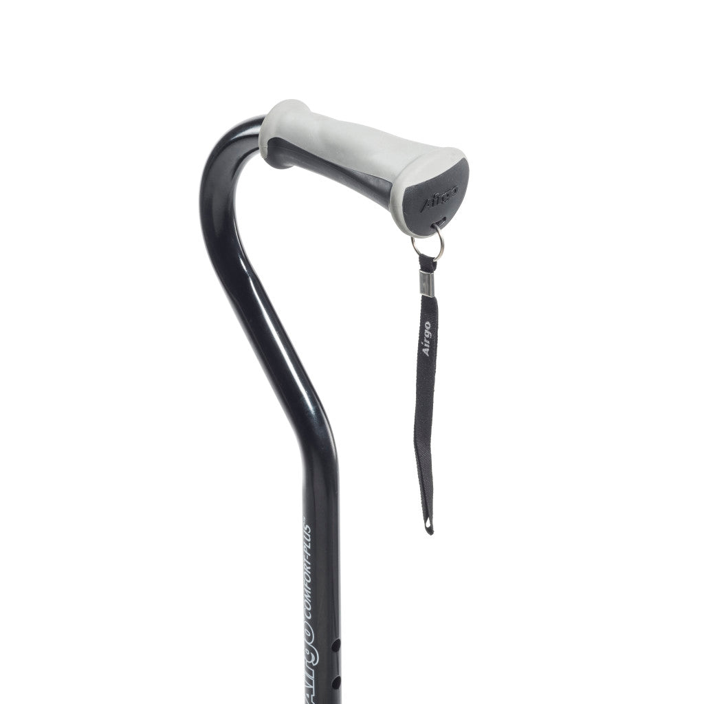 Airgo Comfort-Plus Aluminum Cane,  Offset Handle -BeHope