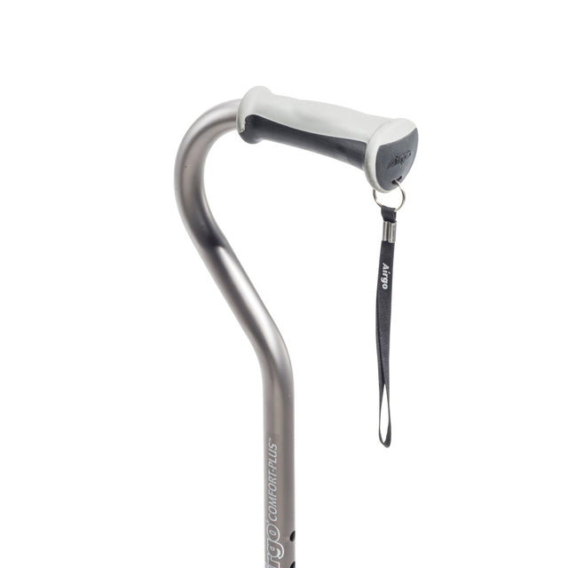 Airgo Comfort-plus Aluminum Cane, Offset Handle - BeHope