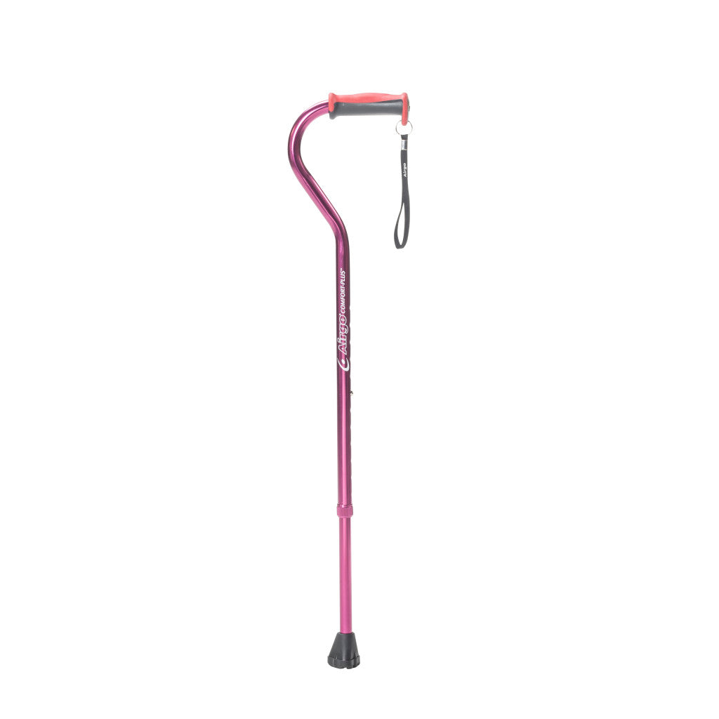 Airgo Comfort-Plus Aluminum Cane,  Offset Handle -BeHope